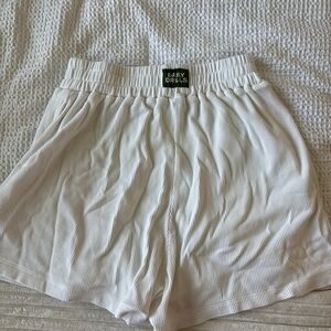 Daily Drills Thermal Resort Shorts - White